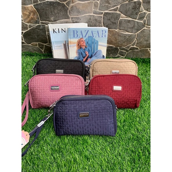 Tas Slempang Sighmon 9090 kanvas 2in1 ori import