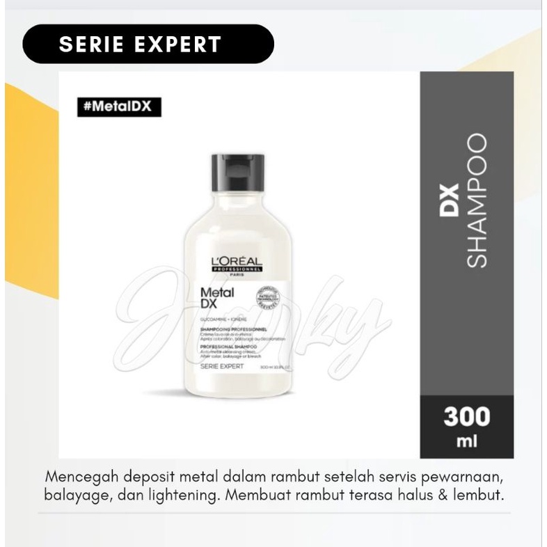 Jual Loreal Serie Expert Shampoo Metal Dx 300ml Untuk Servis Rambut