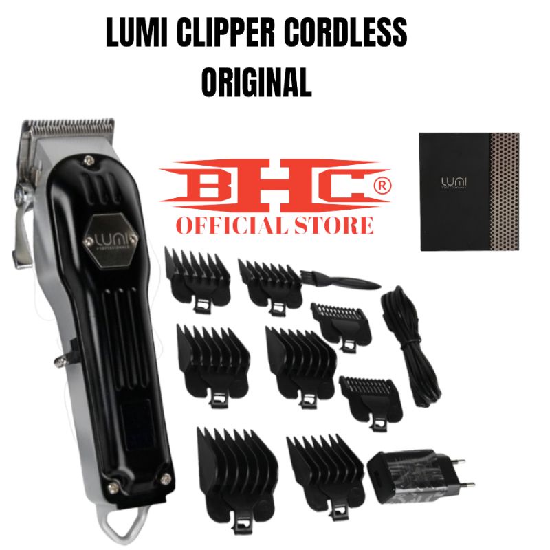 Lumi Nero Pro Clipper Cordless Original GARANSI 1 TAHUN / Mesin Cukur Rambut Elektrik