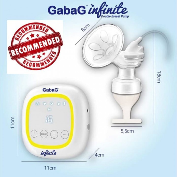 Gabag Infinite Double Electric Breastpump Pompa Asi Double Elektrik pumping gabag double pumping pom