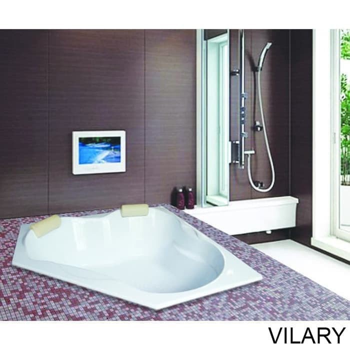 BATHTUB PAKET CORNER DEVONA125 ORDELIA JEVELIN VILARY VALENCIA VR B