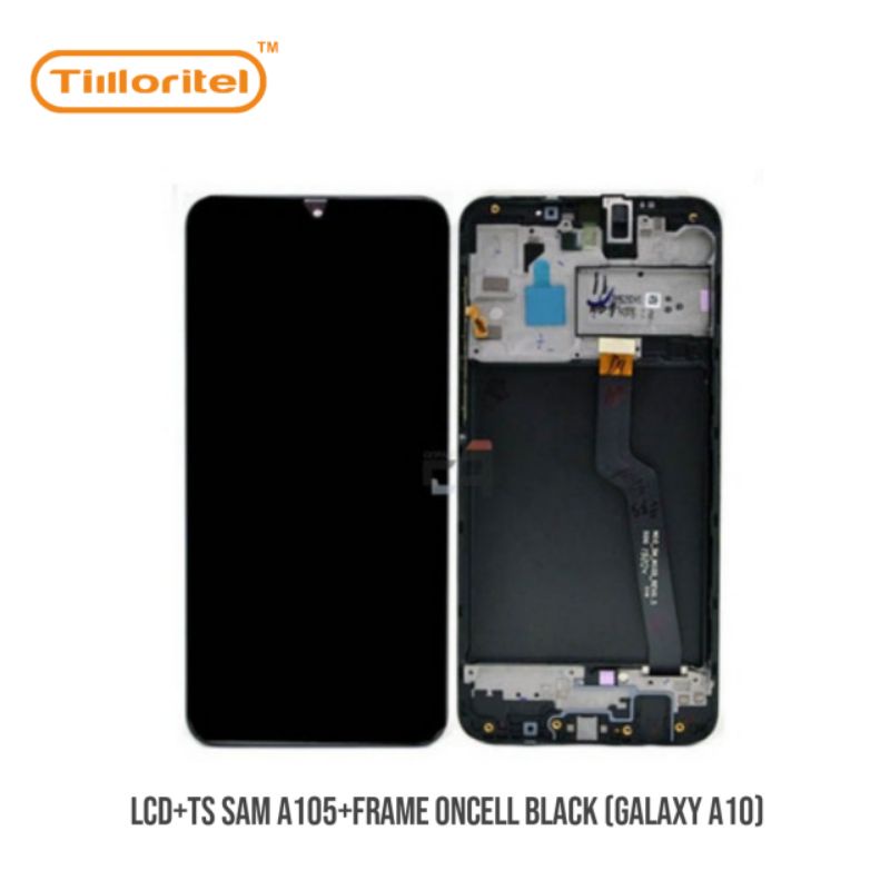 LCD+TS SAM A105+FRAME ONCELL BLACK (GALAXY A105)