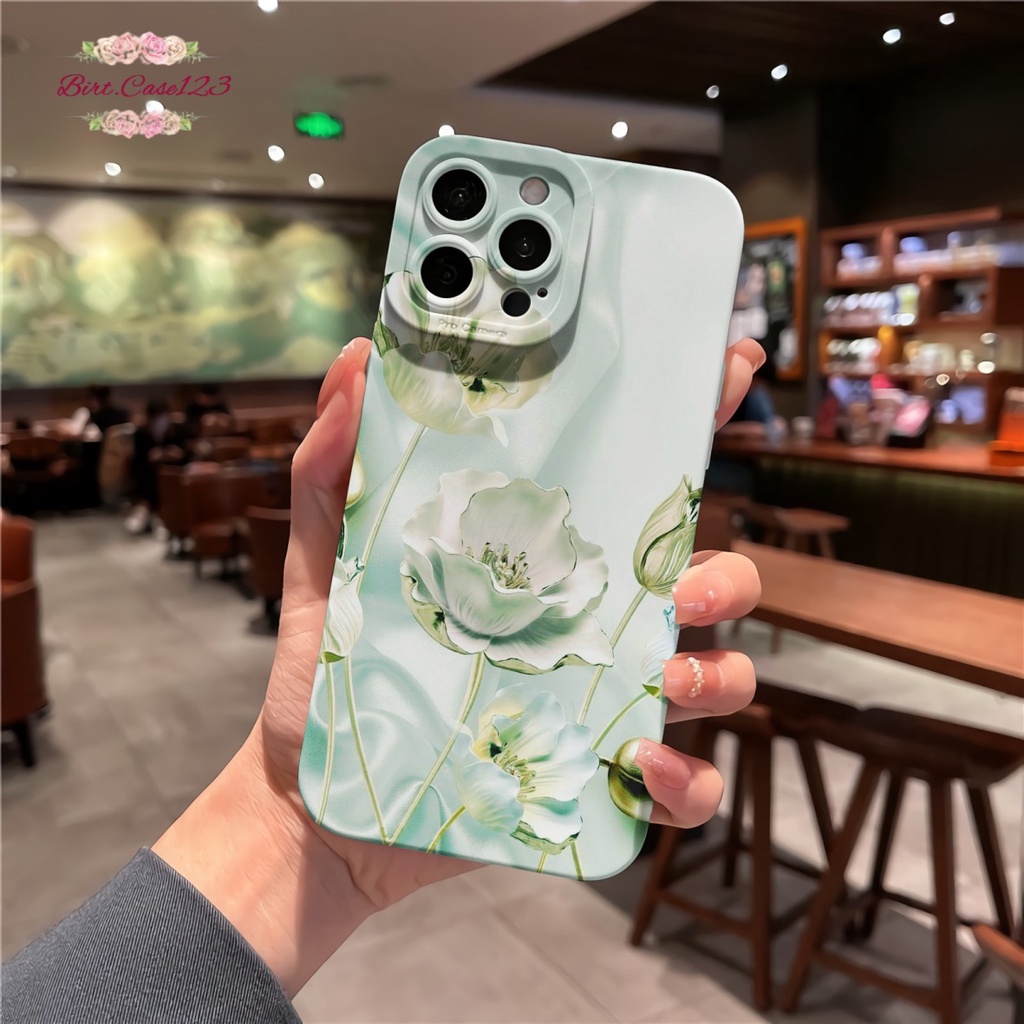 CUSTOM CASE SOFTCASE SILIKON PROCAMERA 3D FLOWERS CUSTOM OPPO REALME VIVO XIAOMI SAMSUNG INFINIX IPHONE FOR ALL TYPE BC6886