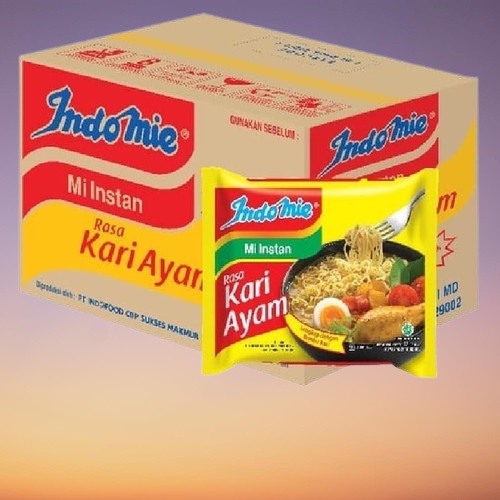 

( PER 1 DUS ISI 40 PCS ) ~ Indomie Kuah Kari Ayam
