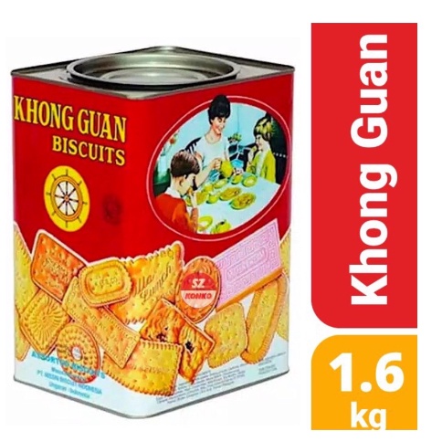 

Khong Guan Assorted Red Tin 1600gr