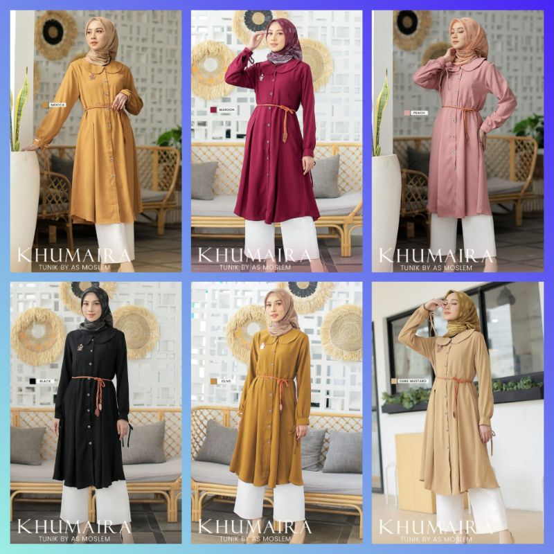 Khumaira Tunik Original As Moslem