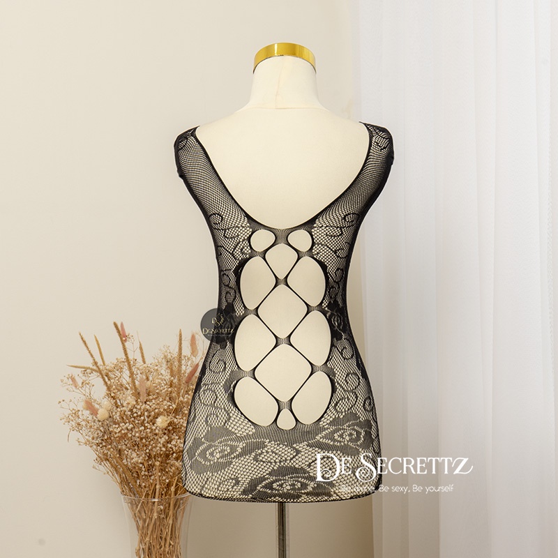 DeSecrettz BRIELLA Body Stocking Sexy Lingerie #BS002, Baju Tidur Wanita Dewasa Sexy, Baju Tidur Sexy, Baju Haram Sexy, Baju Dinas Depan Suami, Baju Tidur Wanita Sexy