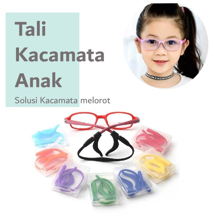 Tali Kacamata Anak anak  - Tali Kacamata Anak Laki dan perempuan - Rantai Kacamata  Anak