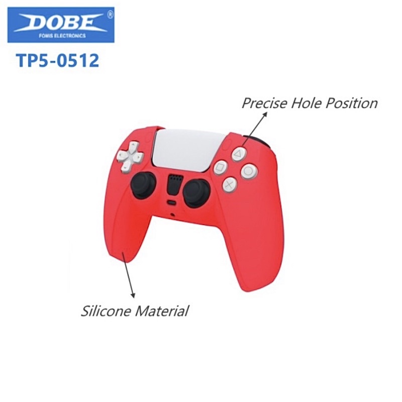 PS5 Dobe Silicon Case Silikon Pelindung Stik Stick PS 5 Dualsense Dual Sense Playstation 5