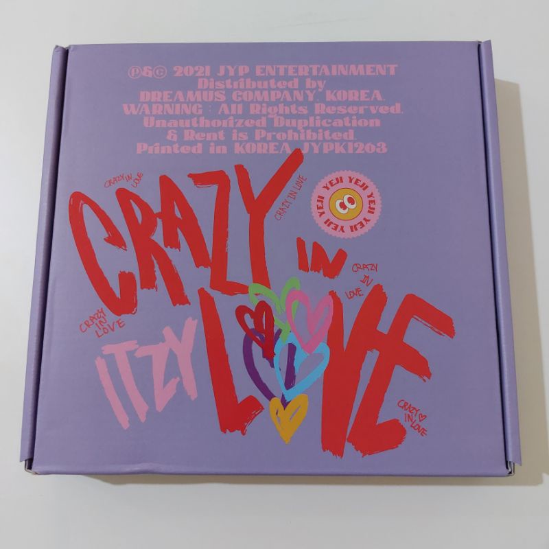 ITZY Album LOCO Yeji Ver. + Poster