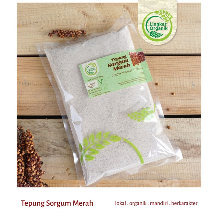 

Tepung Sorgum Organik - Merah