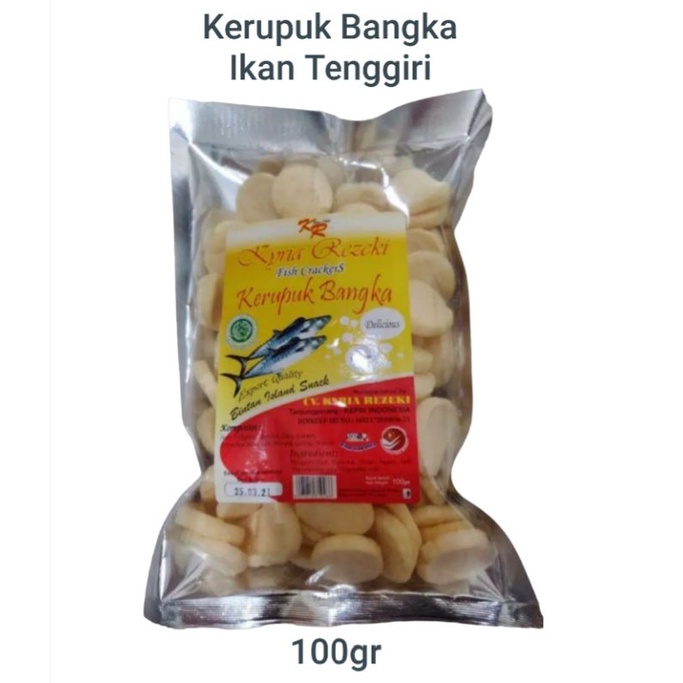 

Kyria Rezeki Kerupuk Bangka Ikan Tenggiri Bulat 100gr Siap Saji Oleh - Oleh Khas Tanjungpinang