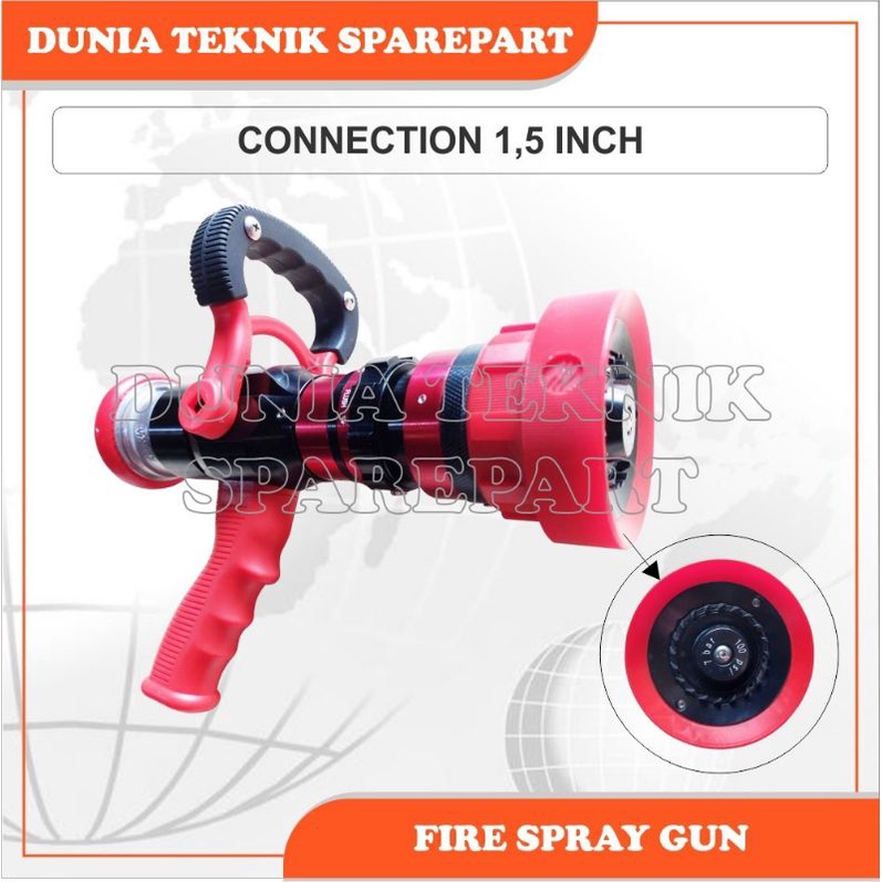 FIRE SPRAY GUN / NOZZLE PEMADAM KEBAKARAN 1.5 INCH