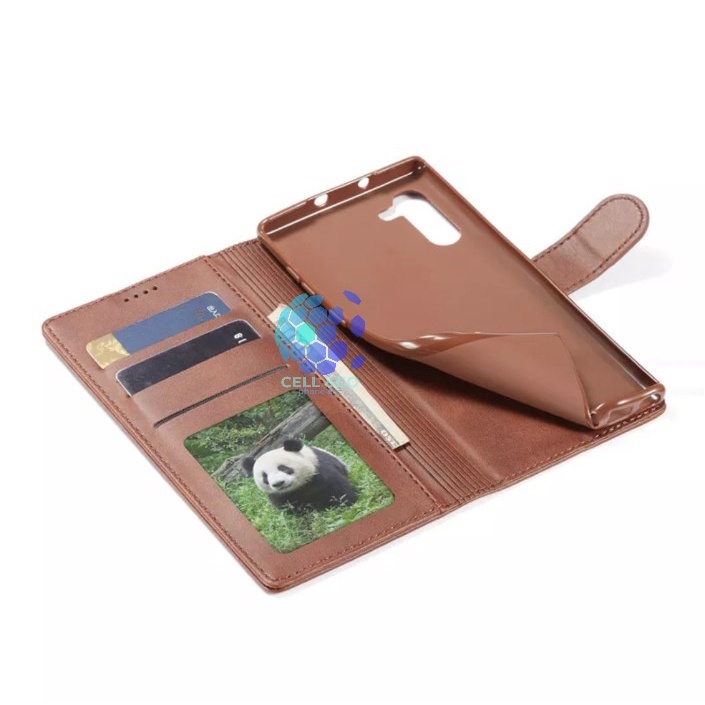 FLIP COVER SAMSUNG GALAXY NOTE 10 LEATHER WALLET PREMIUM FLIP CASE BUKA TUTUP KESING HP CASING FLIP CASE WALLET SAMSUNG GALAXY NOTE 10