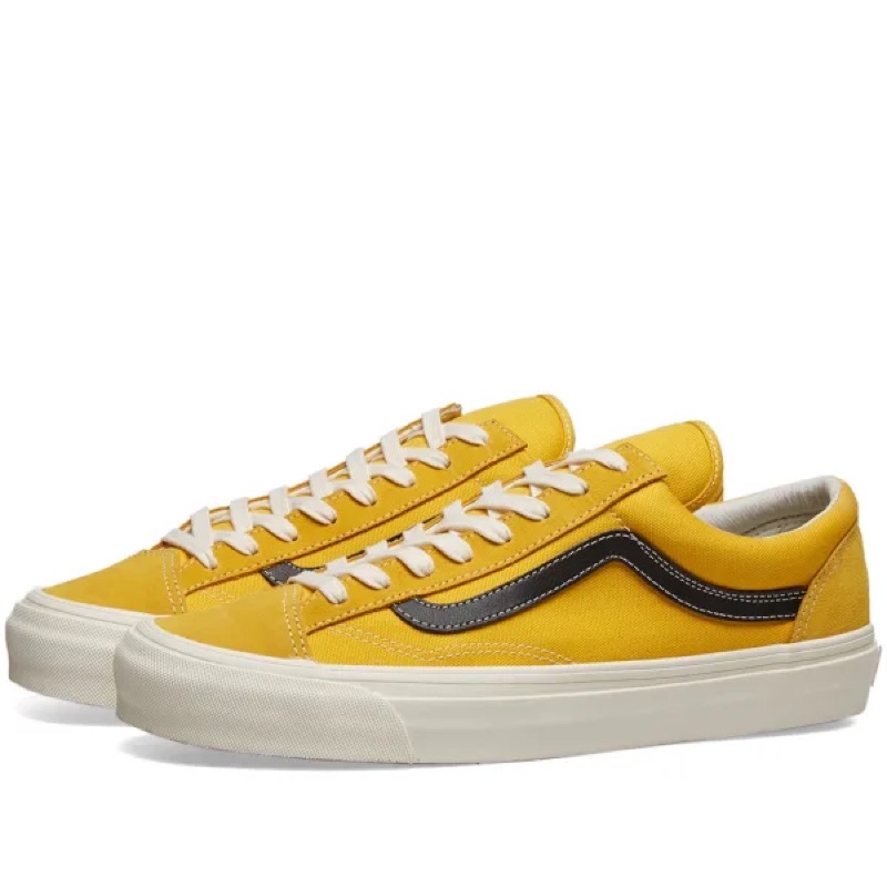 VANS VAULT OG LX OLD SKOOL STYLE 36 YELLOW SUNFLOWER ORIGINAL SNEAKERS BNIB (RESMI)