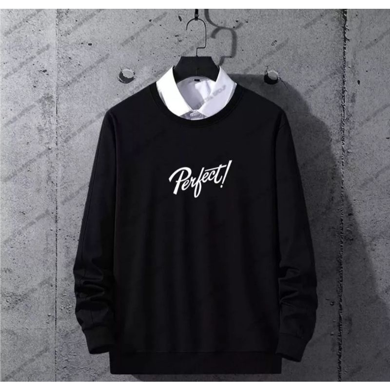 Sweater crewneck Perpect simpel unisex