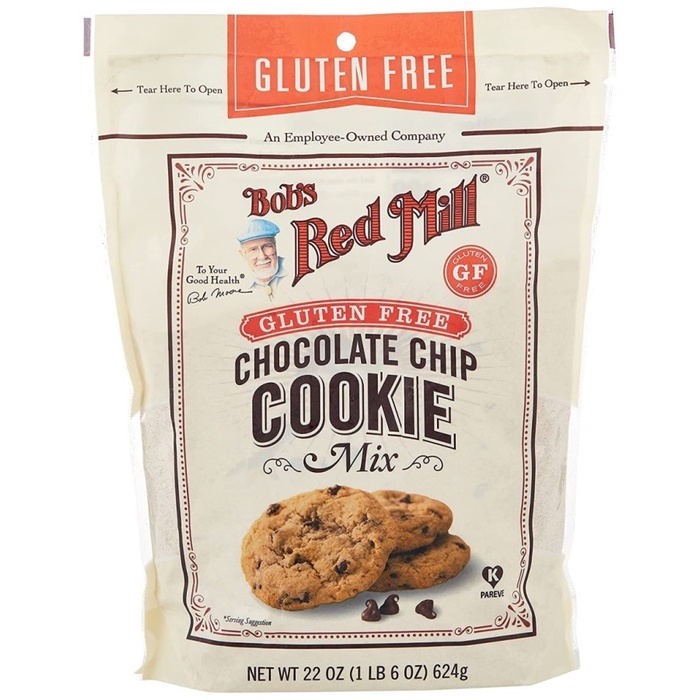 

Bob's Red Mill Gluten Free Chocolate Chip Cookie Mix 624 gr