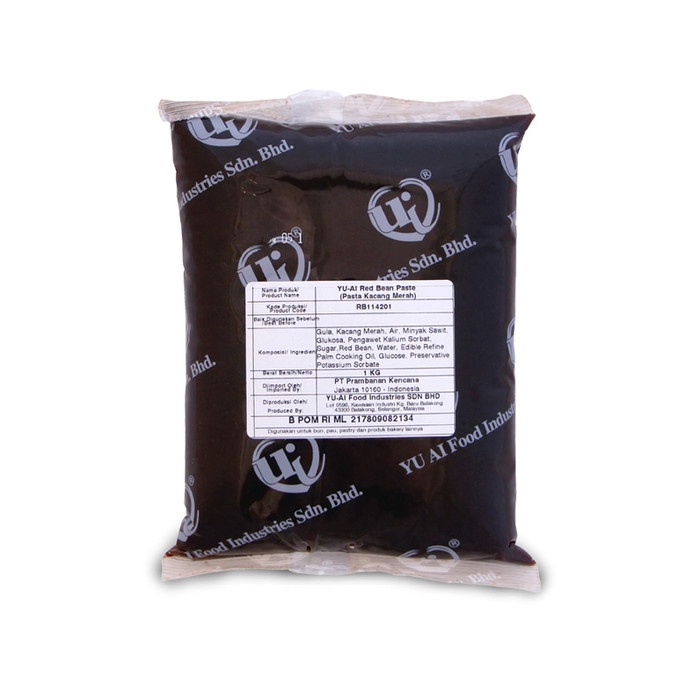 

YU-AI Red Bean Paste 1 KG Pasta Kacang Merah