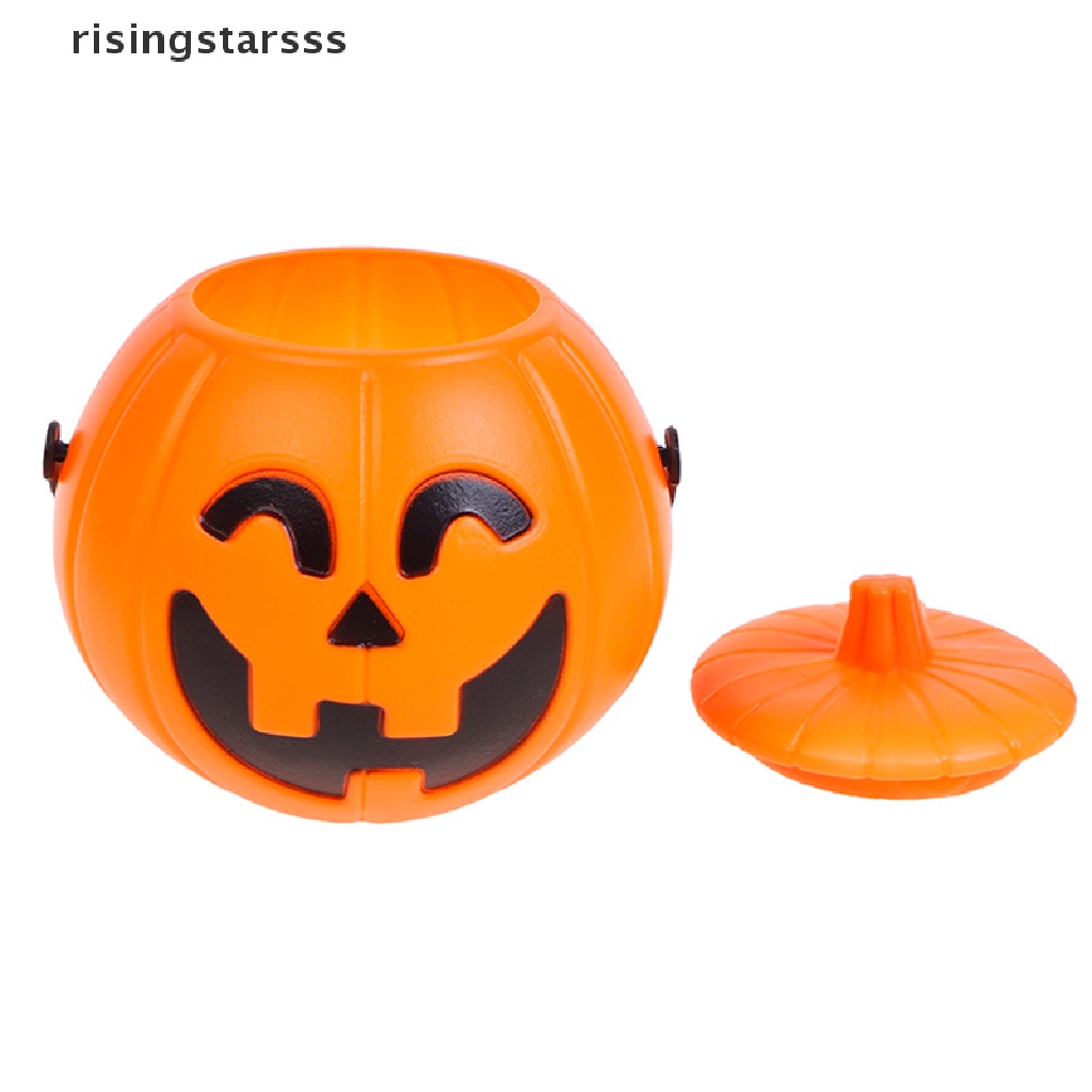 Rsid Span-new Halloween Christams Party Props Ember Labu Plastik Candy Box Halloween Decor Jelly