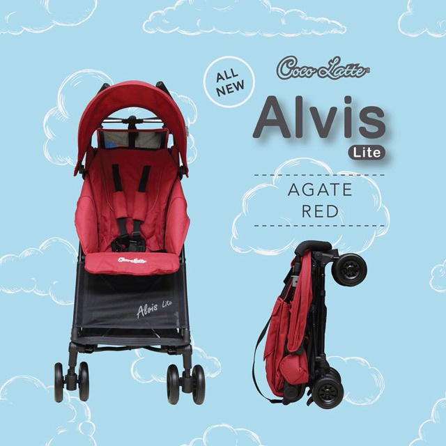 Cocolatte Stroller New Alvis Lite CL - KS85ML / Stroller Cocolatte Cabin Size