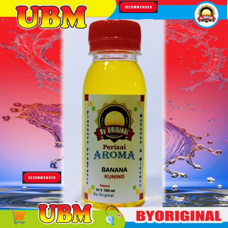 essen biang BANANA kuning.Banana flavour. Perisai Banana. Perisai PISANG.  essen Pisang