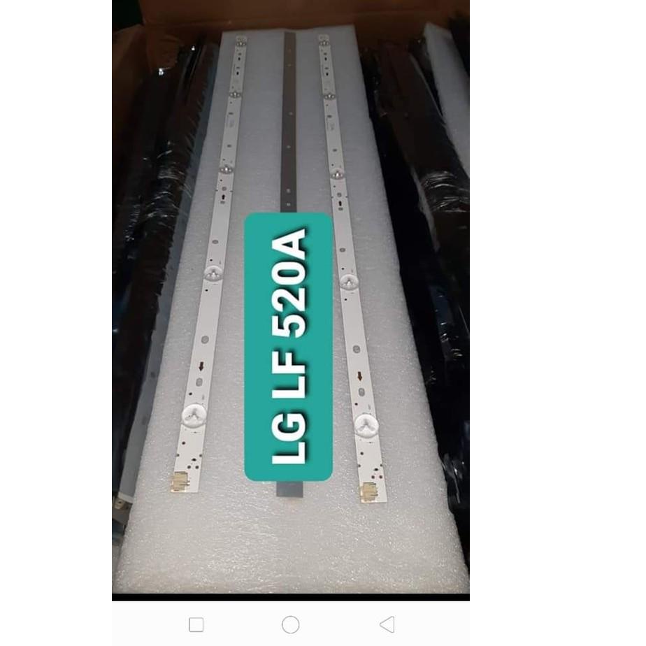 Tren Kekinian.. Lampu Led Backlight TV LG 32" 32LF520A / 32LF520 5kancing 3volt 5k 3v TV LG 32inc Or