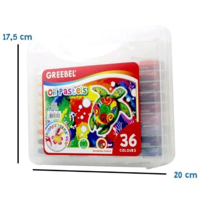 

Dapatkan Segera GREBELL Crayon/Krayon Kids Oli Pastel 36 Warna++