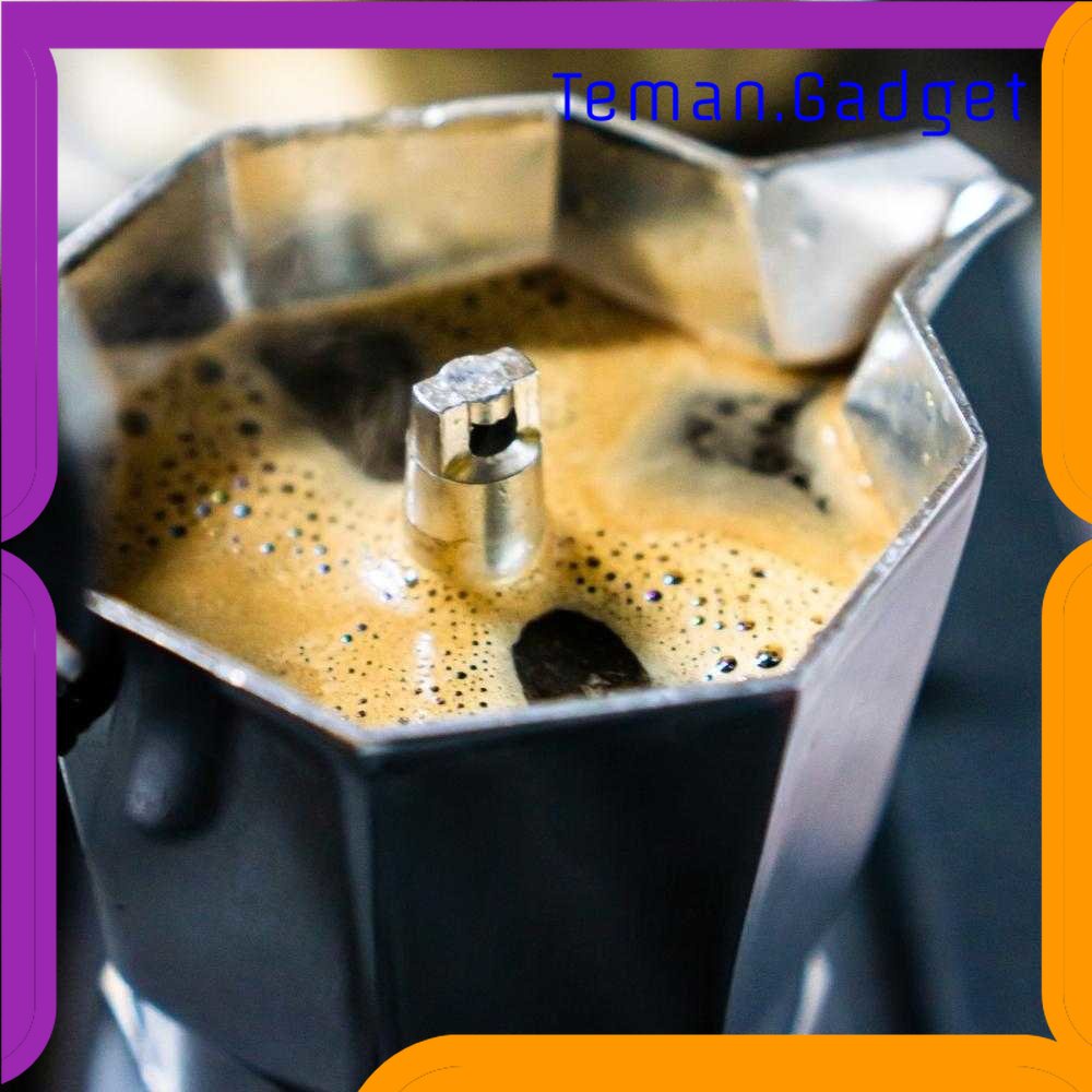 TG - DPR One Two Cups Espresso Coffee Maker Moka Pot Teko Stovetop Filter - JF112