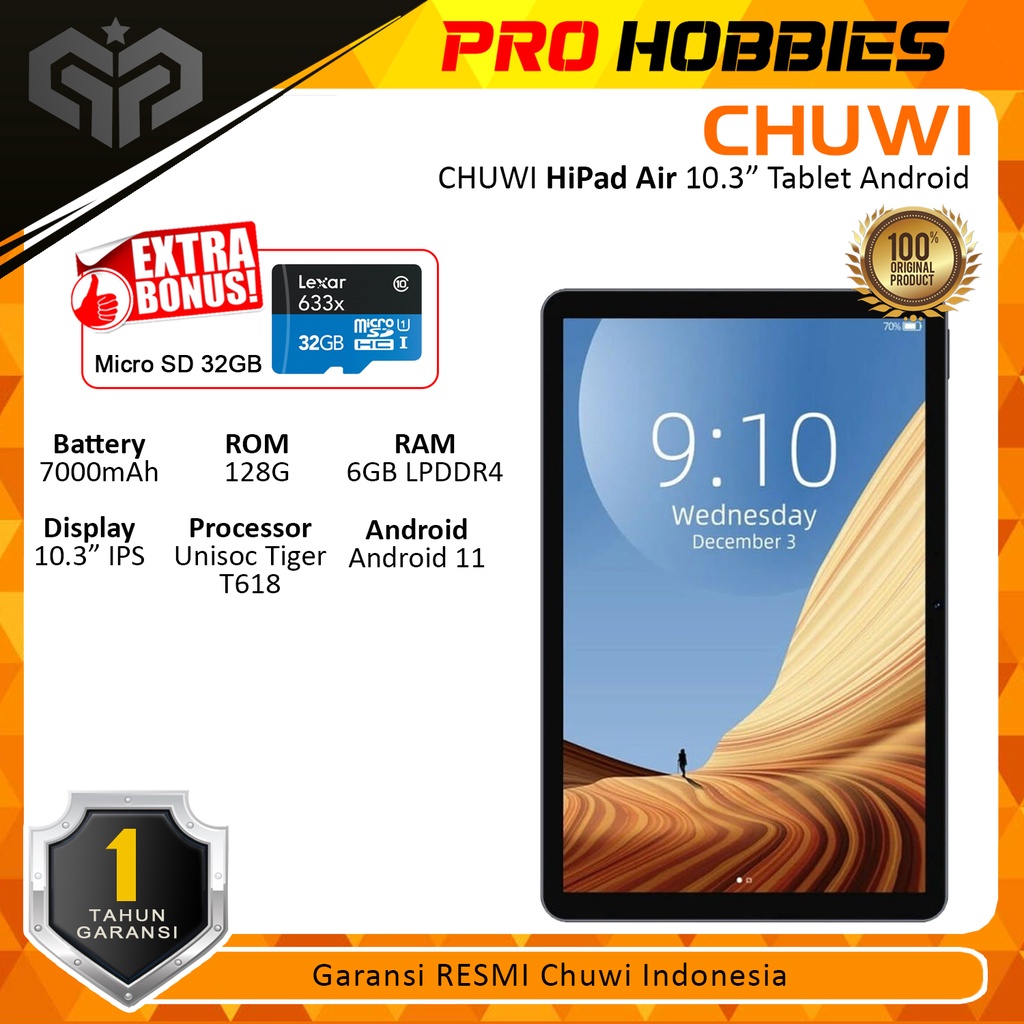 Tablet CHUWI HiPad Air 10.3inch Android 11 4GB 128G Tablet Android