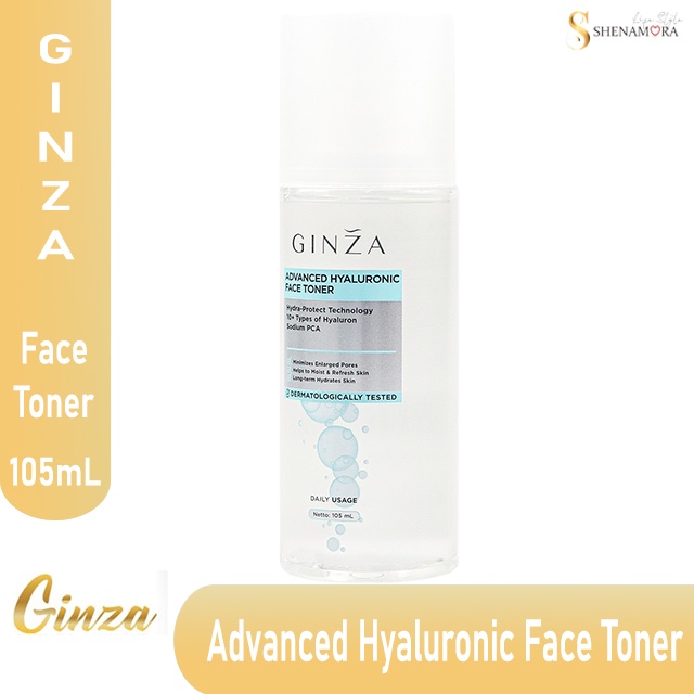 Ginza Face Toner Advanced Hyaluronic  105ml | BIRU