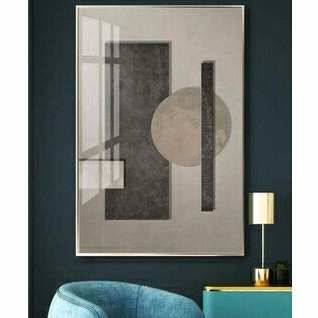 Lukisan Abstrak Dinding kamar Tidur Plus Frame