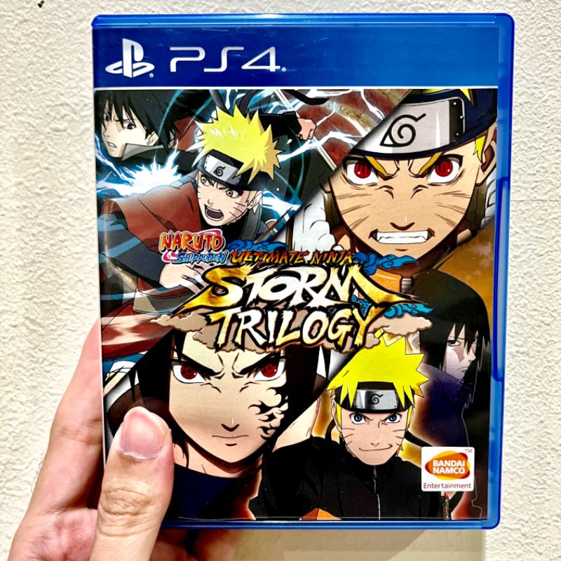 Naruto Trilogy Ps4 Ps5 Game Kaset Original sony Playstation 4 sasuke Ultimate ninja shippuden Playst