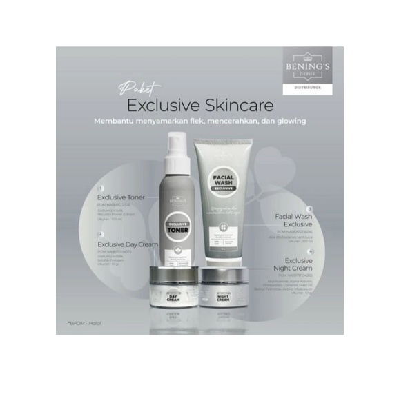 Bening'S Clinic Skincare Paket Exclusive By Dr Oky Pratama