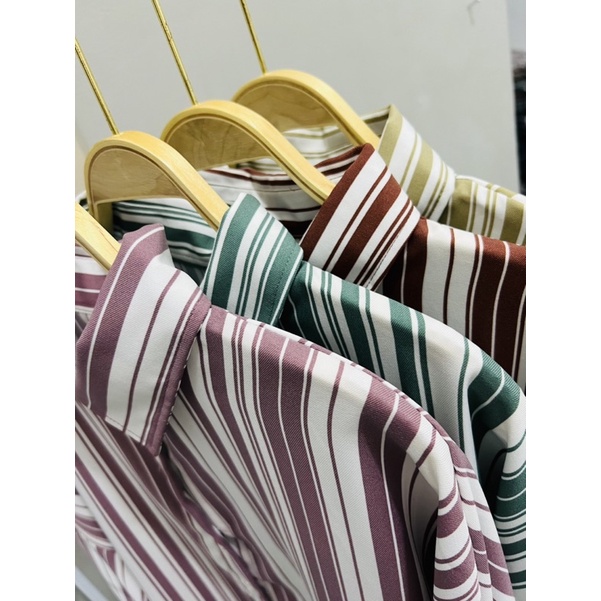 Cherry_ KMJ Salur shakila twill / kemeja basic / kemeja wanita / kemeja oversized