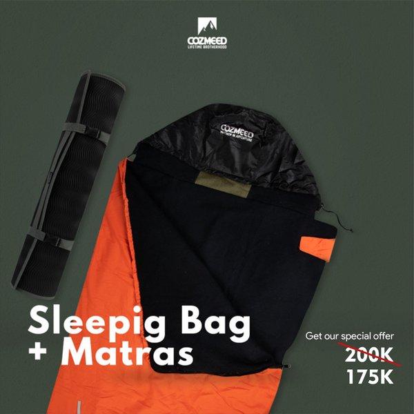 Promo Bundling Sleeping Bag Polar & Matras