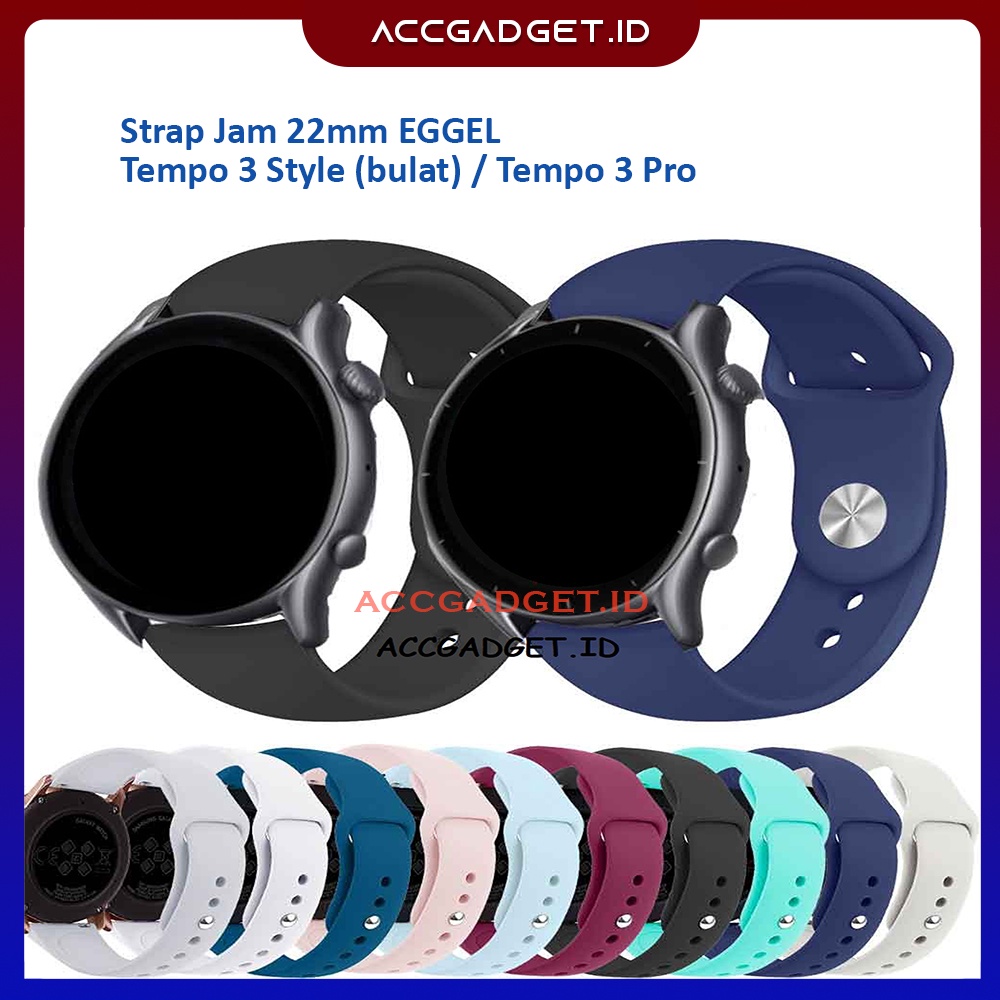 Tali Strap Jam Eggel Tempo 3 Style / Eggel Tempo 3 Pro - PN2 Watchband Strap