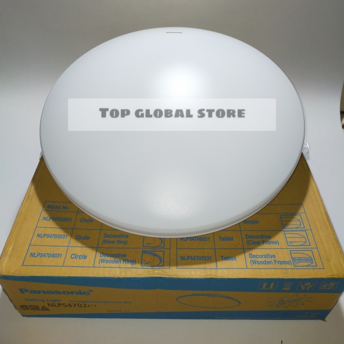 Lamp Kap Baret Panasonic Nlp54702 E27 / Ceiling Light/ Lampu Plafon Outbow