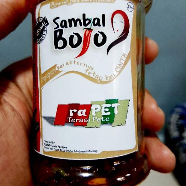 

㊠ Sambal teRAsi PETe (BoJo RAPET) Hitz. 5 GRATIS 1 マ