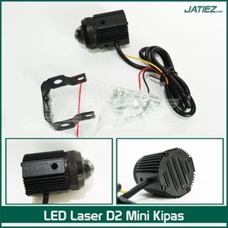 Lampu LED Laser D2 Mini Kipas Hi/Low