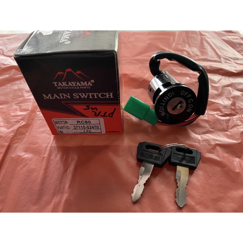 KUNCI KONTAK SUZUKI RC80 RC100 RC 80 RC 100 BRAVO JETCOLD KONTAK RC80