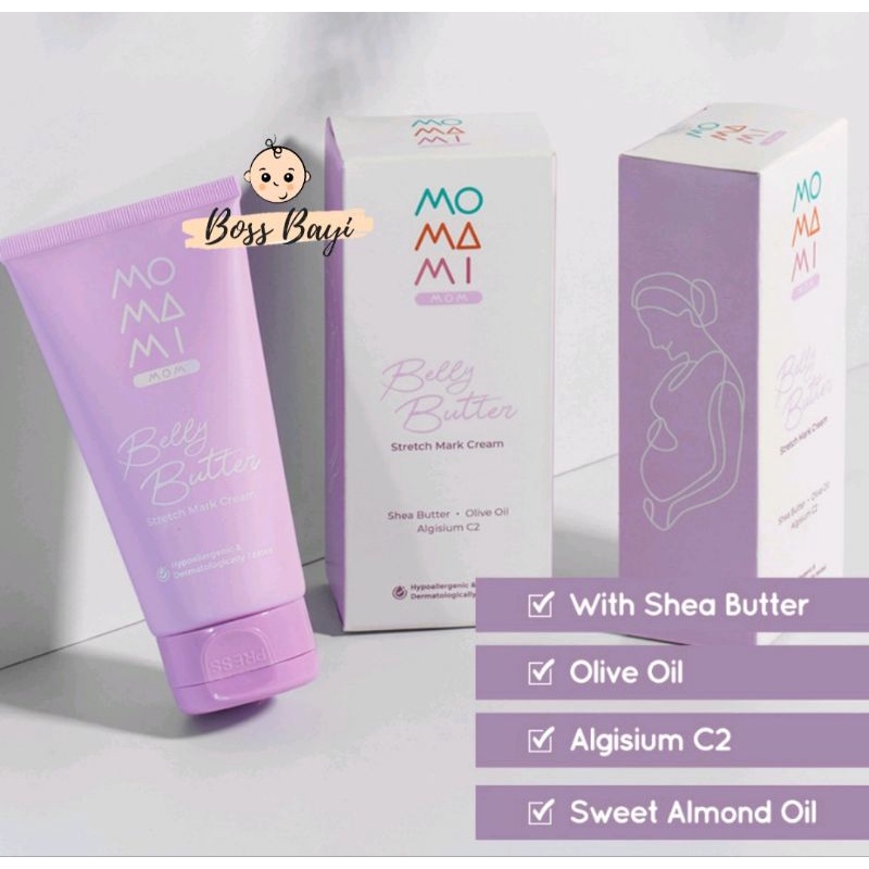 MOMAMI - Belly Butter Stretch Mark Cream 125ml