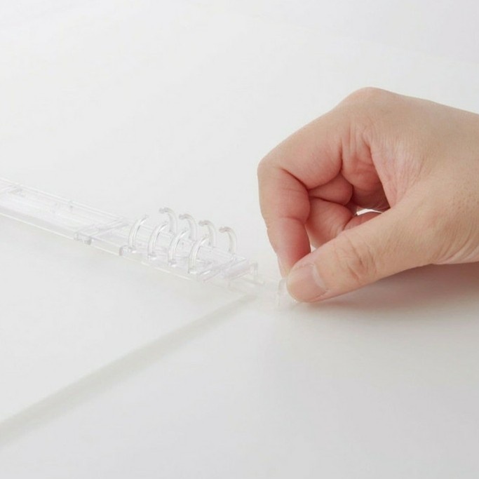 

MUJI - PP BINDER WITH ONE TOUCH RING BINDER