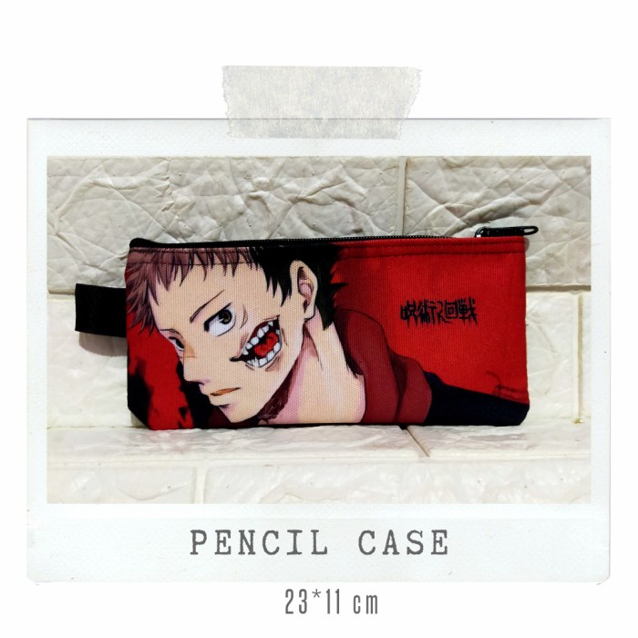 

Tempat Pensil Pencil Case / Tempat Pensil Anime Jujutsu No Kaisen Sukuna