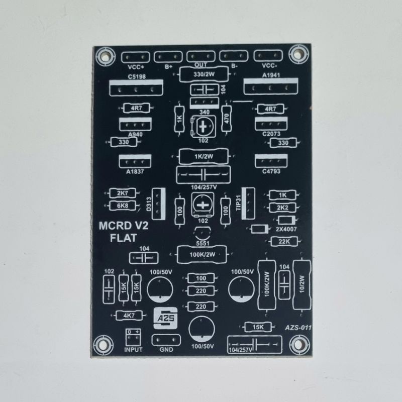 PCB MCRD V2 Flat AZS