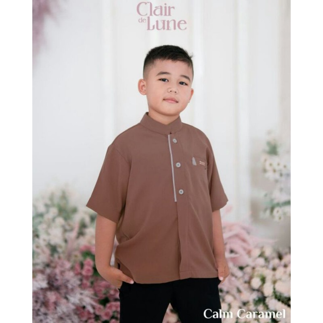 Open PO Koko anak Baju Couple Claire de Lune by aden hijab (Koko Boy)