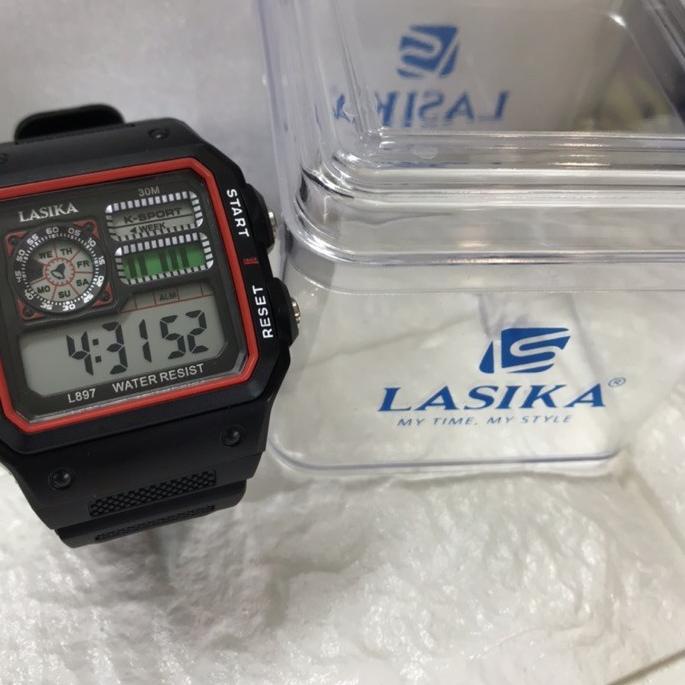 ➝↑❁⁂ JAM TANGAN PRIA/WANITA LASIKA L8109 ORIGINAL Dijual Murah