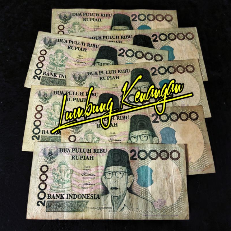 Ki Hadjar Dewantara 20.000 Rupiah 1998