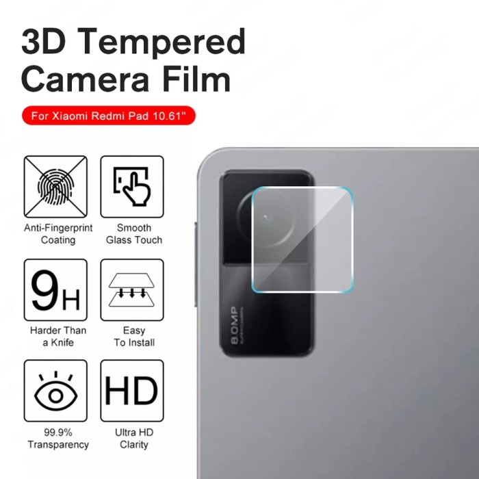 Pelindung Layar Tempered Glass Lensa Kamera Redmi Pad Xiaomi Pad 5 Redmi Pad SE