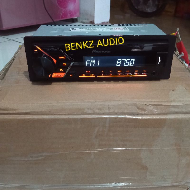 Head unit tape mobil singeldin pioneer mvh series