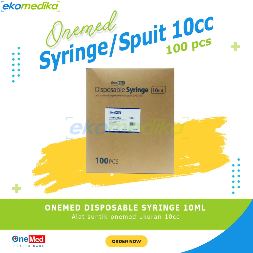 Onemed Syringe Spuit 10cc 10ml